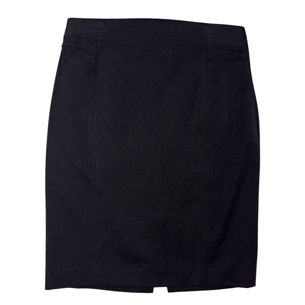 Express Black Tailored Pencil Skirt